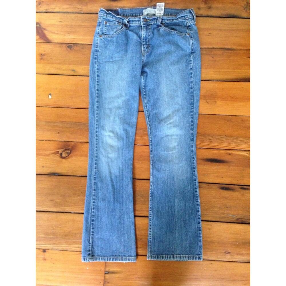 Levi Strauss Signature Levis Stretch Bootcut Womens Jeans 12 Medium 32.5x31